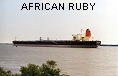 AFRICAN RUBY  IMO9050278