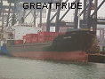 GREAT PRIDE IMO8210900