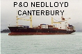 P&O NEDLLOYD CANTERBURY IMO9202481