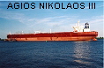 AGIOS NIKOLAOS III  IMO8903246