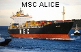 MSC ALICE IMO7359852