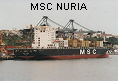 MSC NURIA IMO9349825